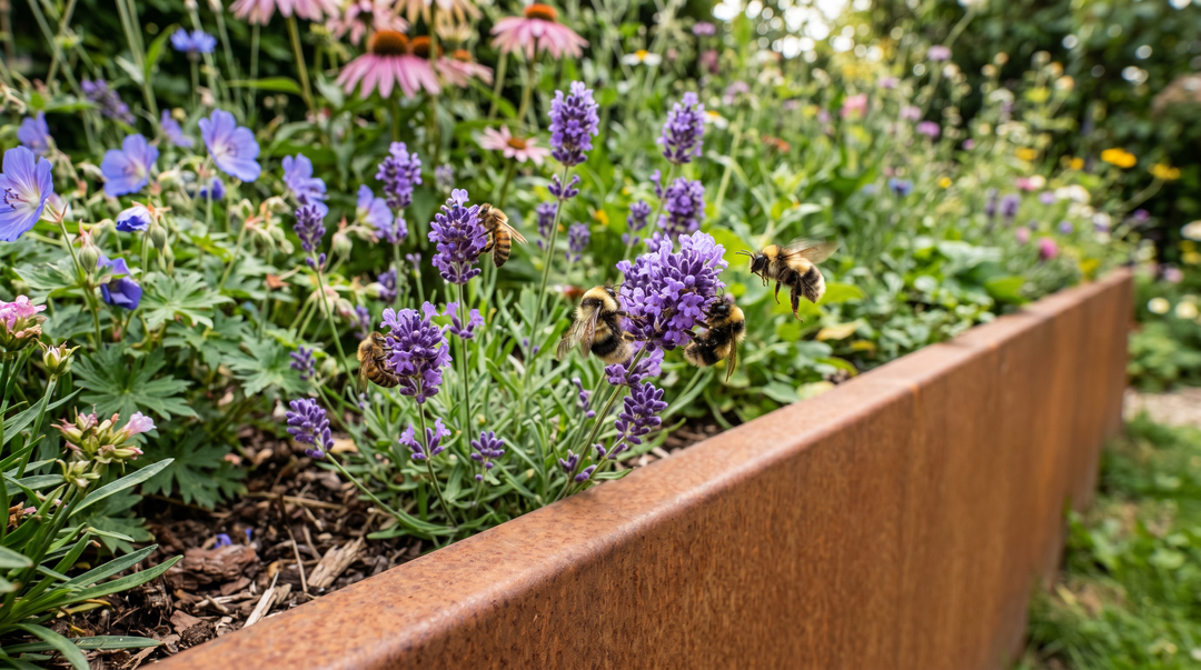 Bienen, Schmetterlinge und Biodiversität: So gestalten Sie ein bestäuberfreundliches Hochbeet