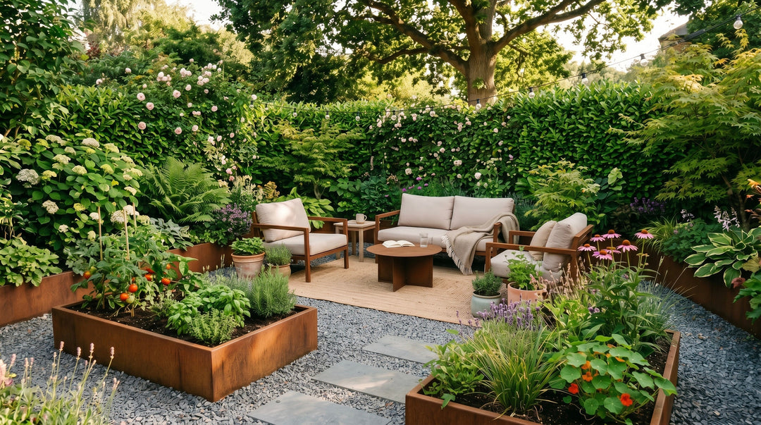Der Garten, den Sie noch nicht angelegt haben – und warum Cortenstahl die Antwort ist