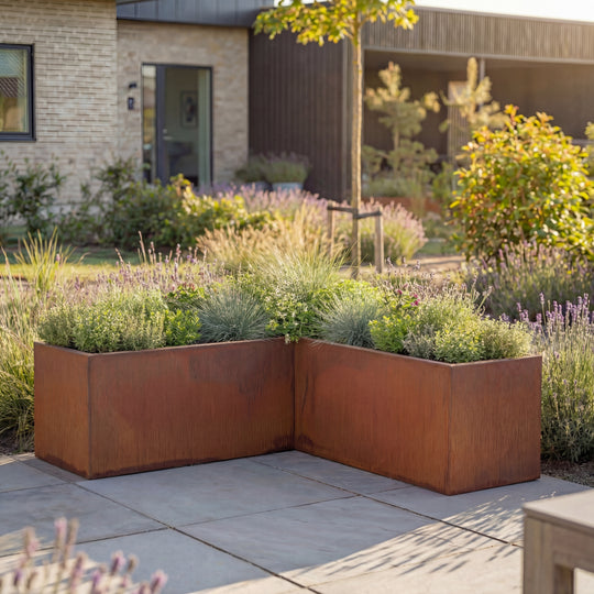 Pflanzkasten, Eckmodell (Winkel-hochbeet)