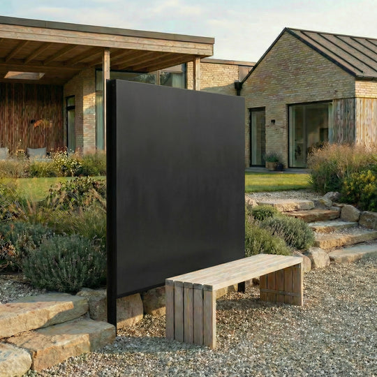 Lackierter Stahlzaun, Breite 1350mm