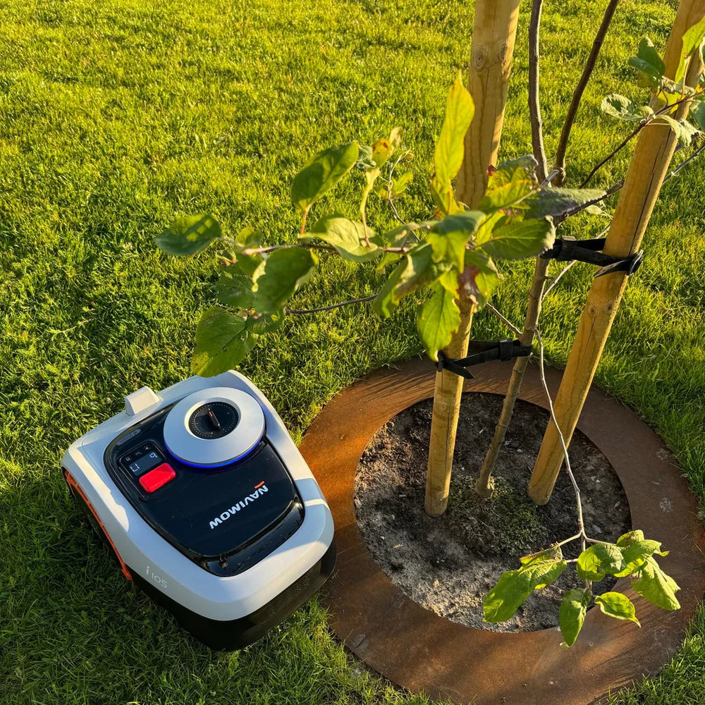 Mähkante aus Cortenstahl